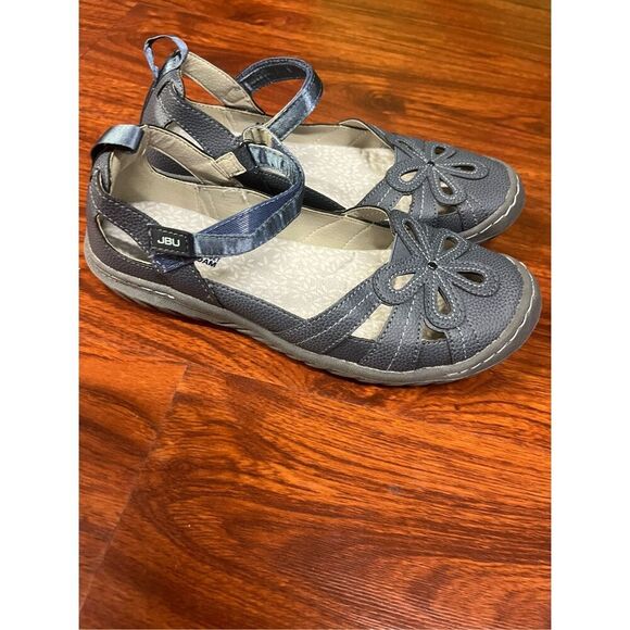 Sport By Jambu Jbu Magnolia Womens Round Mary Jane Shoes. Size 7.5 color gray - Picture 9 of 10